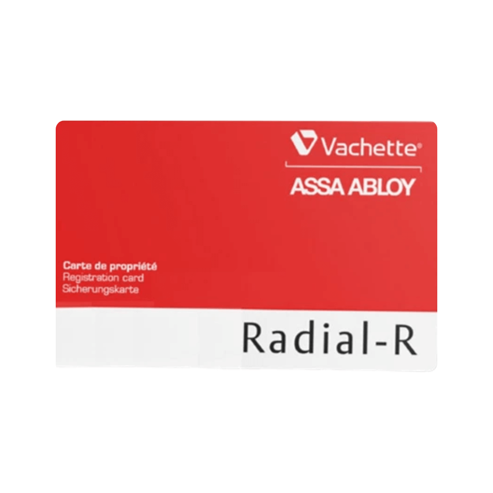 Barillet de porte vachette radial r carte