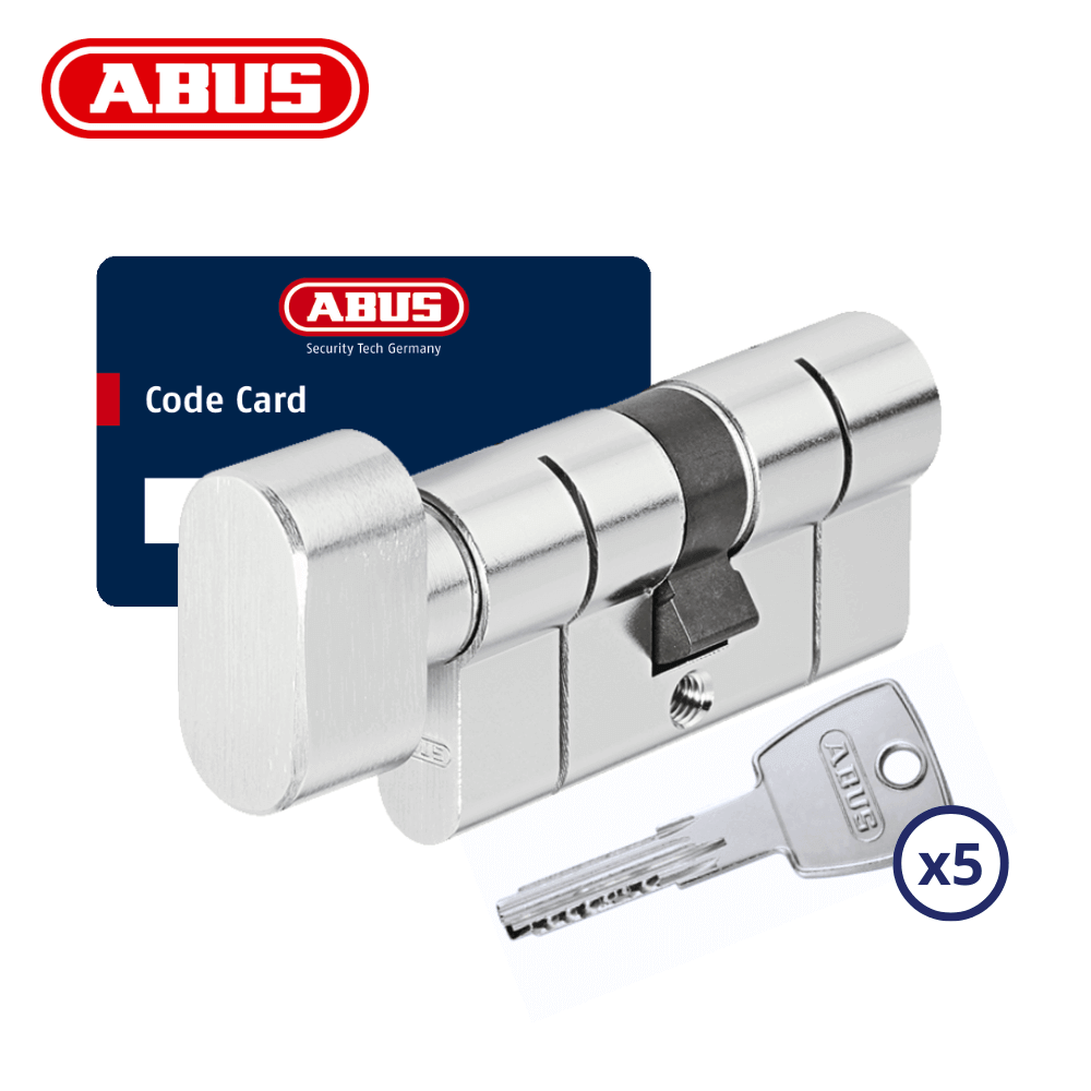 barillet serrure bouton D6 Abus picto