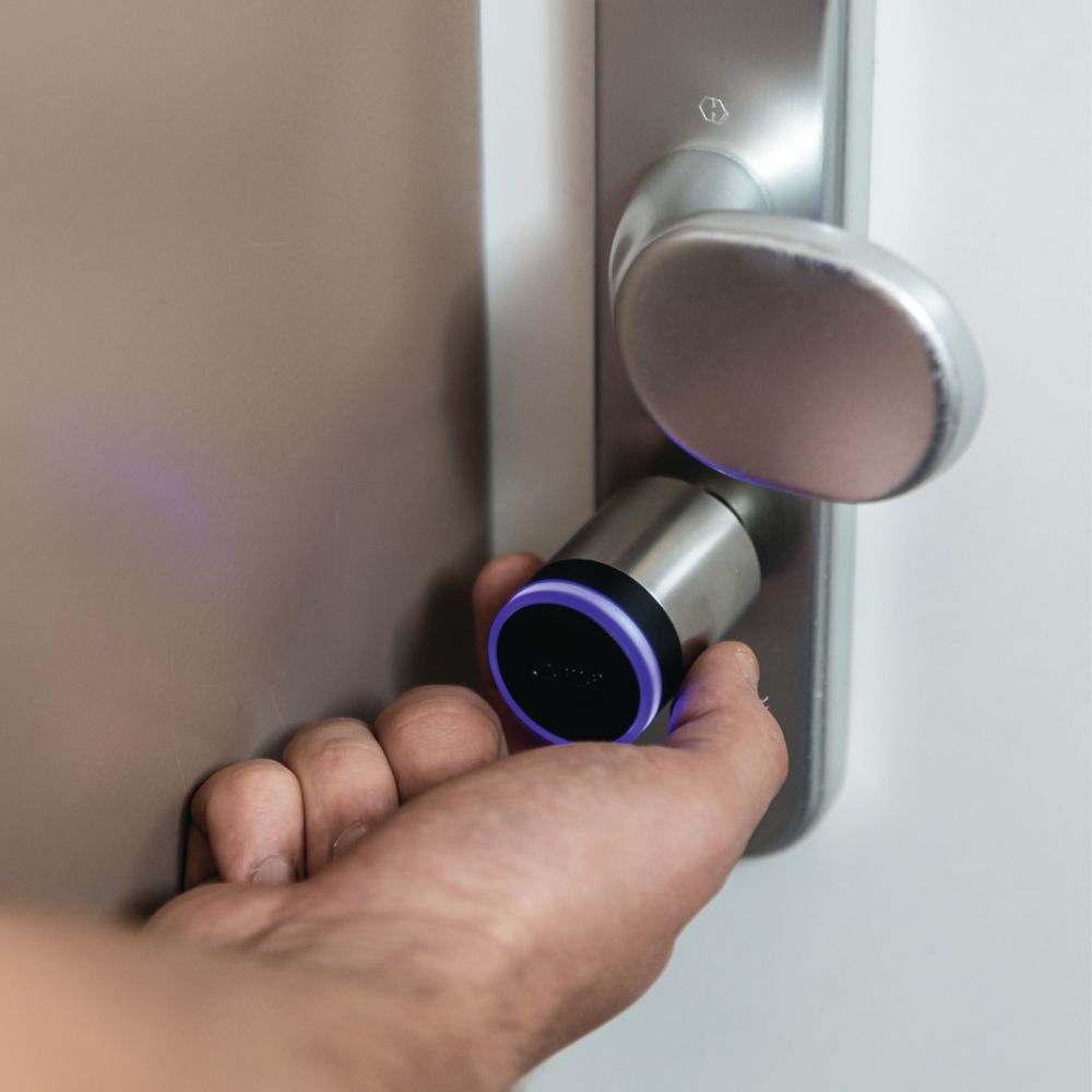 barillet serrure connecte 4000MX avec bouton