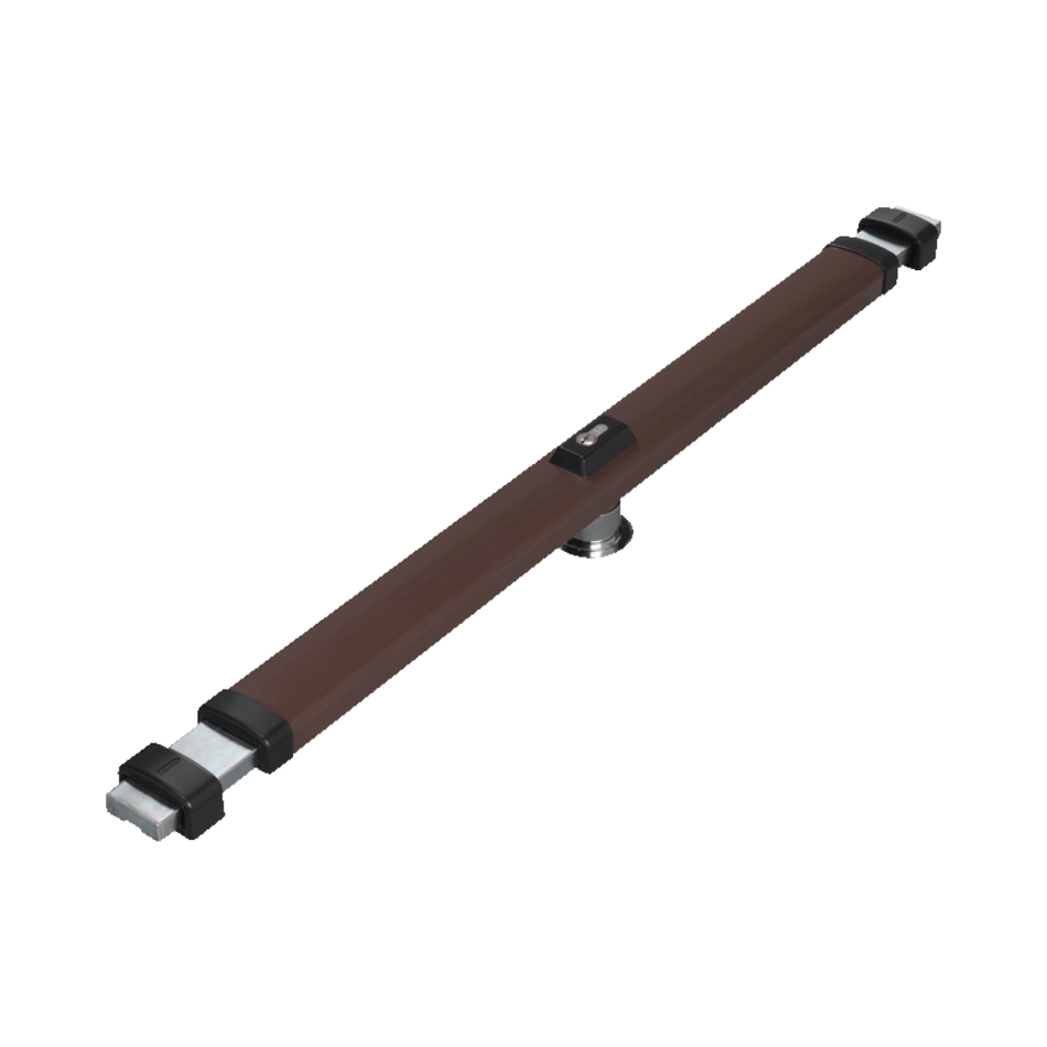 Barre anti effraction porte Abus PR2600 marron