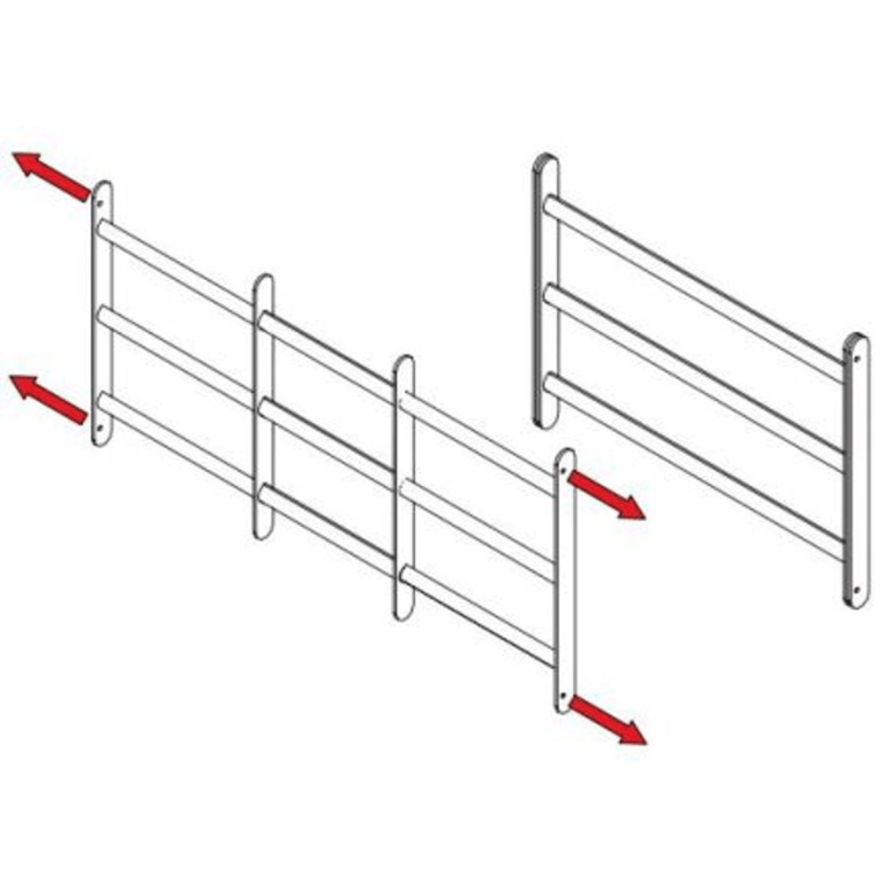 Barreau de fenêtre abus fgi image