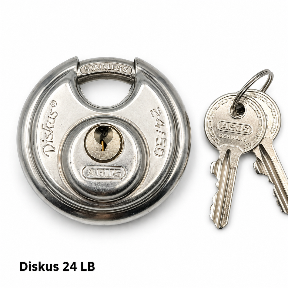 Cadenas rond ABUS Diskus 24IB spécial extérieur anti-corrosion