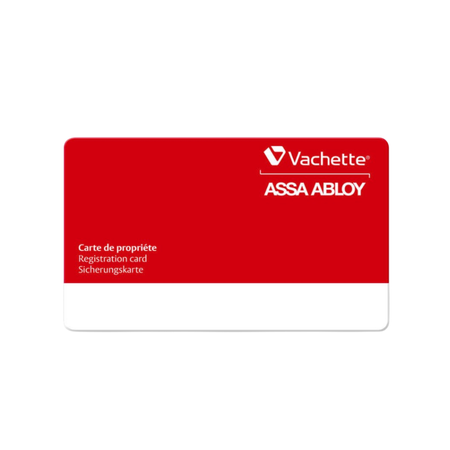 carte de propriétaire vachette