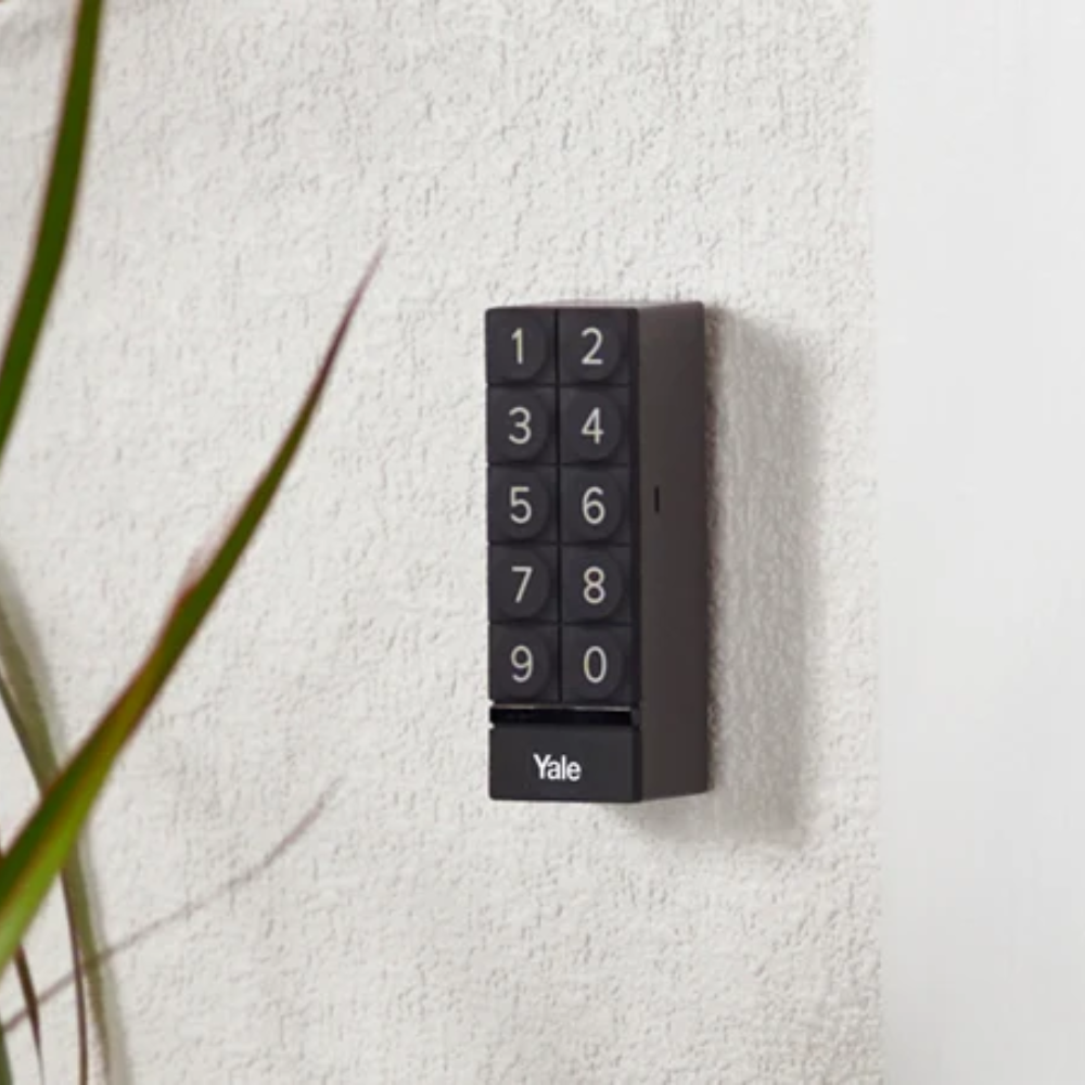 clavier à code smart yale pose