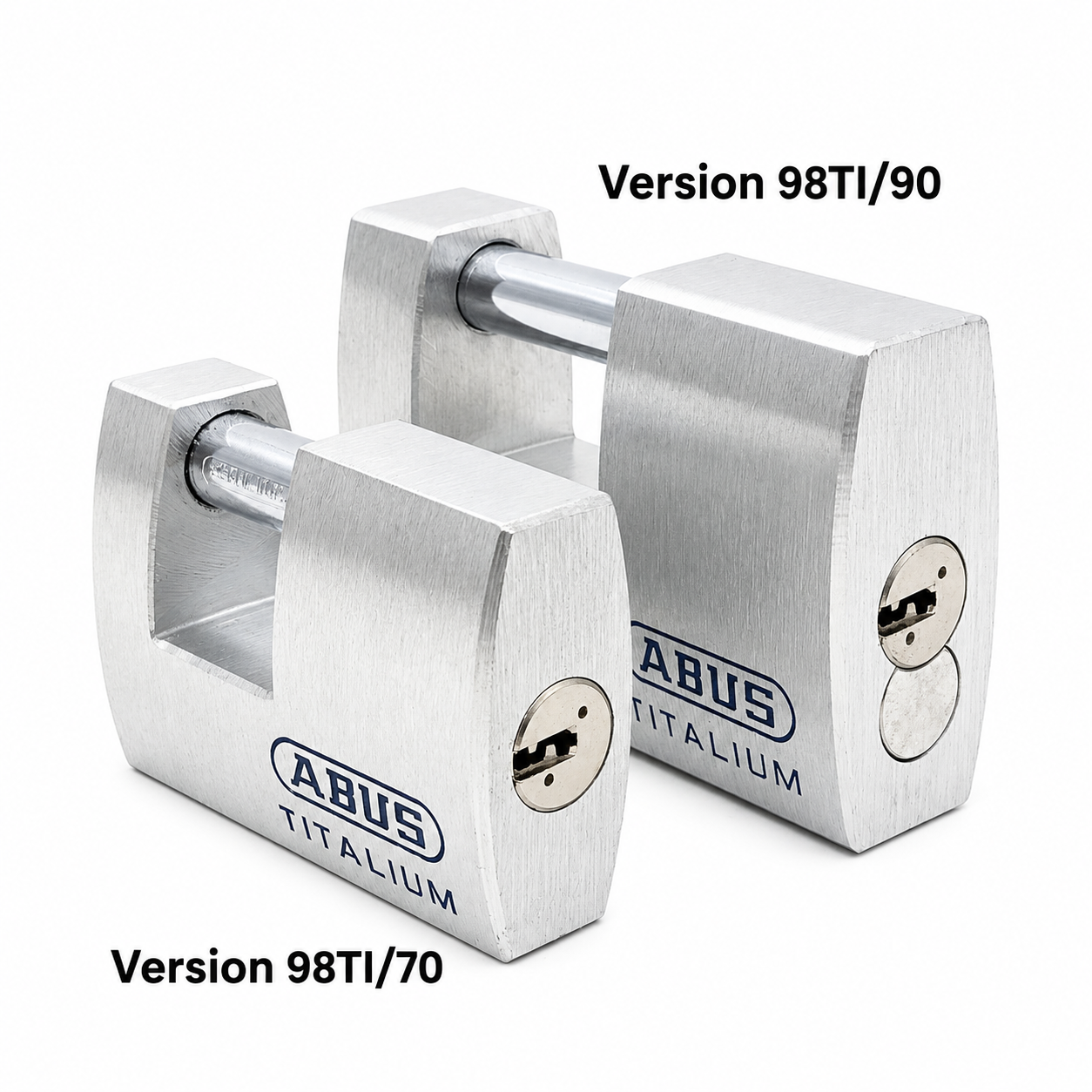 Comparaison des versions ABUS 98TI/70 et 98TI/90