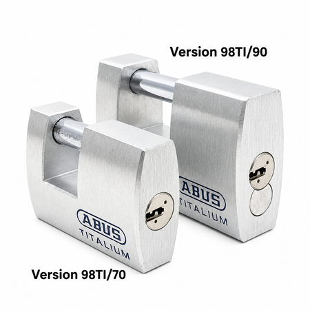 Comparaison des versions ABUS 98TI/70 et 98TI/90