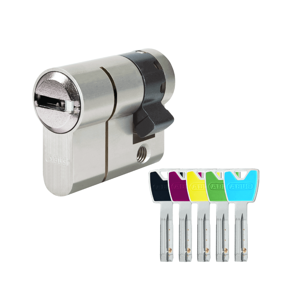 demi cylindre serrure abus p6ps