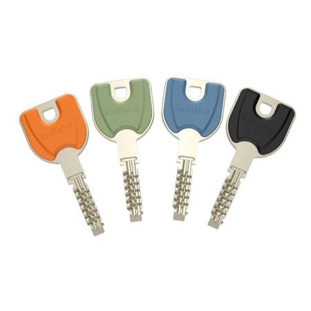 Demi cylindre serrure cles radial r a2p