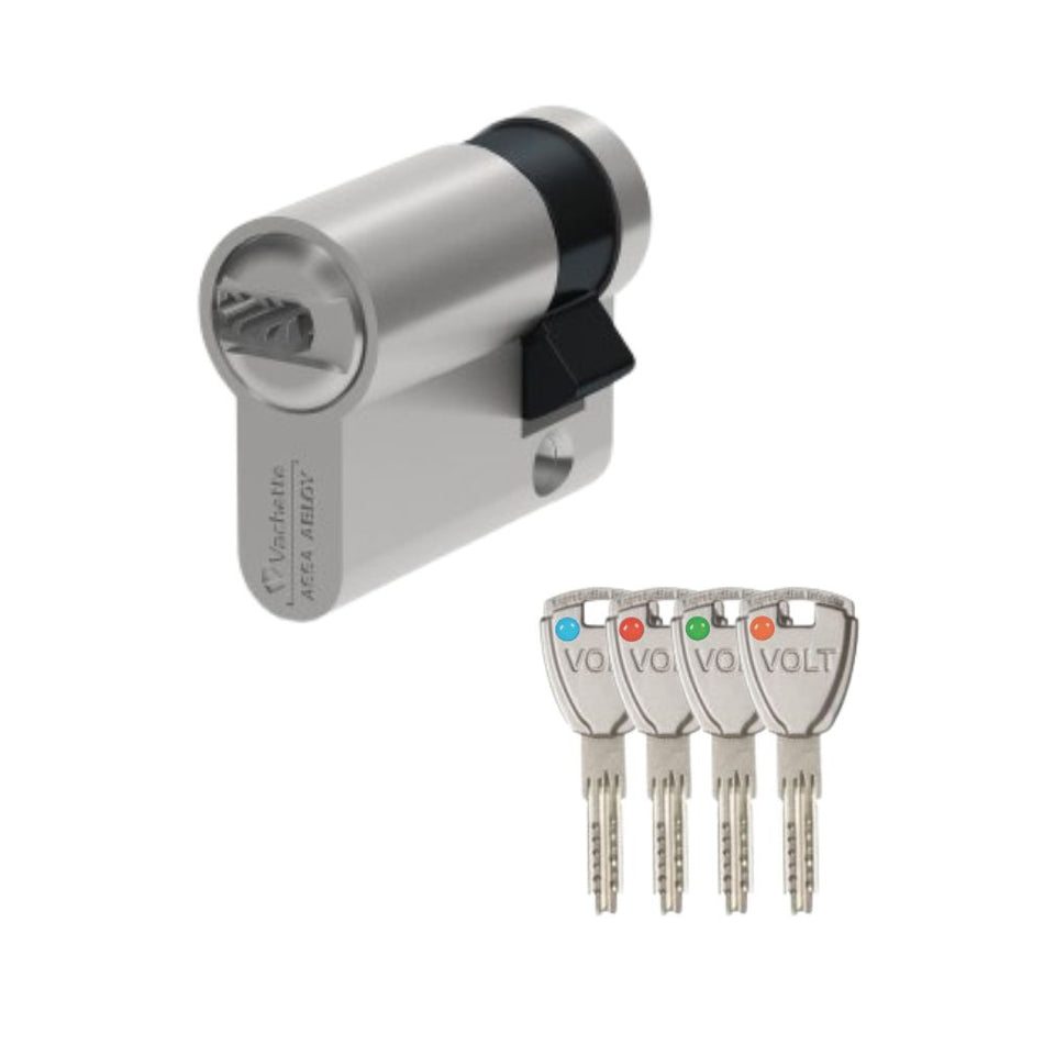 Demi cylindre serrure Vachette Volt + A2P