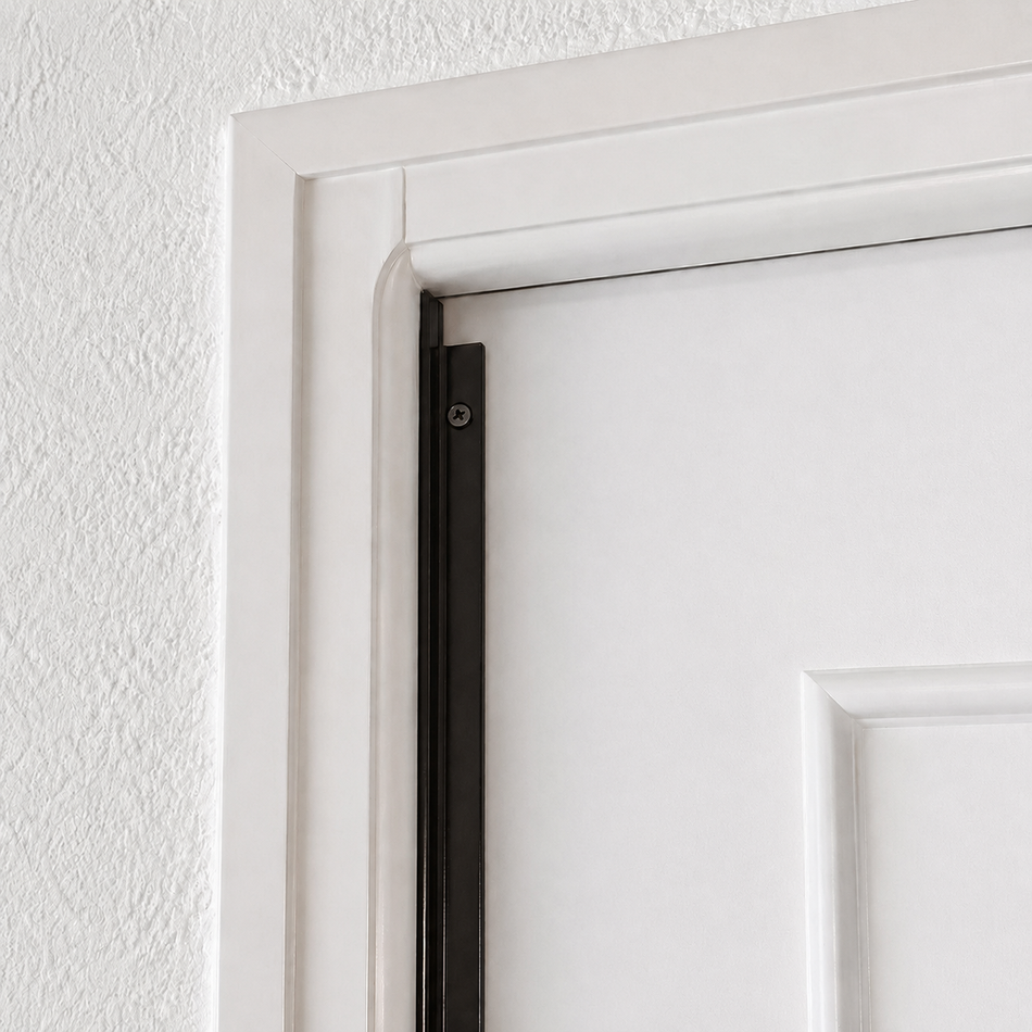Kit cornière anti-pince haute sécurité pour porte