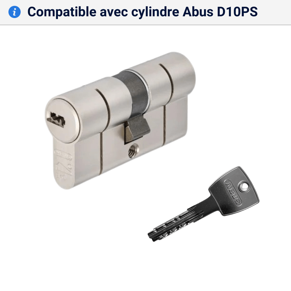 Doucle cle Abus D10PS compatible