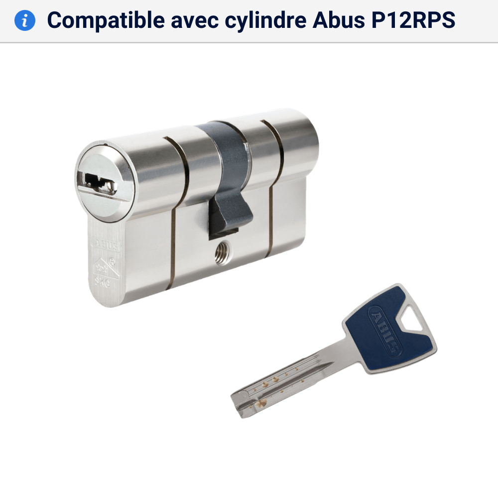 Double cle Abus P12RPS compatible