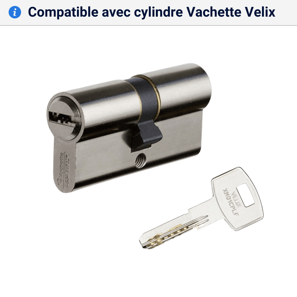 Double de clé Vachette compatible Velix