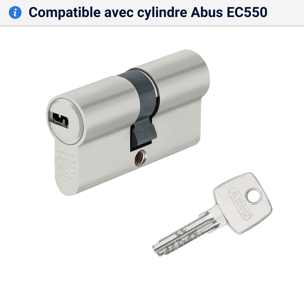 Double cle Abus EC550 compatible