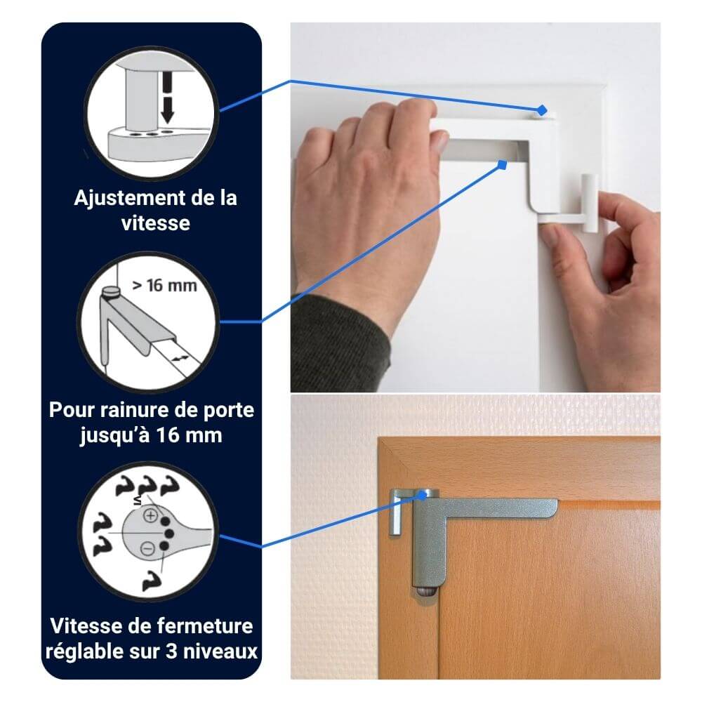 ferme porte intérieur abus 2603 pose
