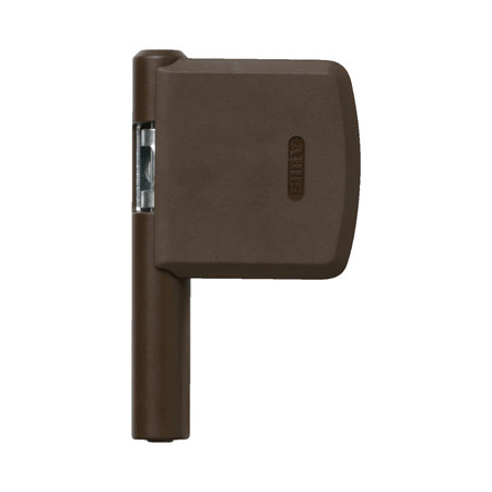 paumelle pour sécuriser fenêtre abus fas 101 marron