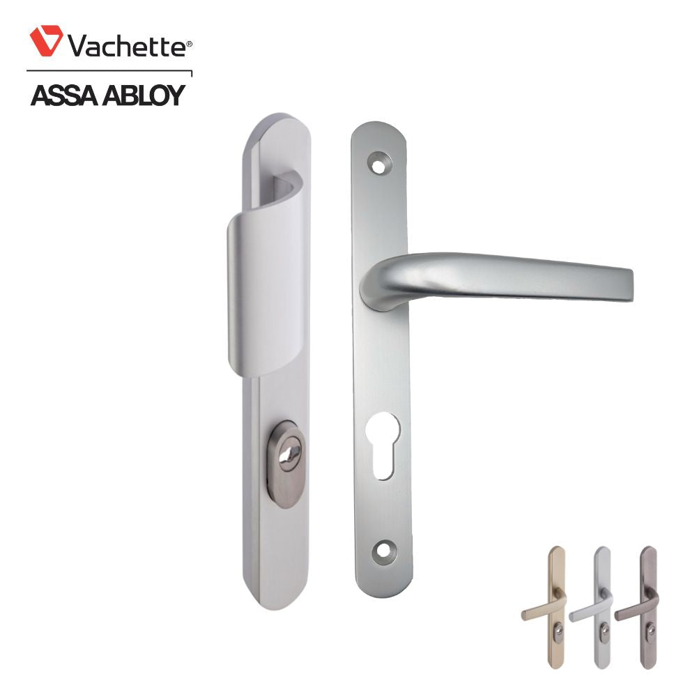 Poignée de porte palière blindée Secumax étroite