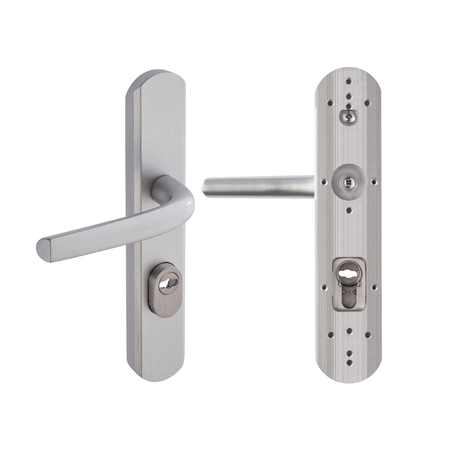 Poignée de porte blindée Vachette secumax up entraxe