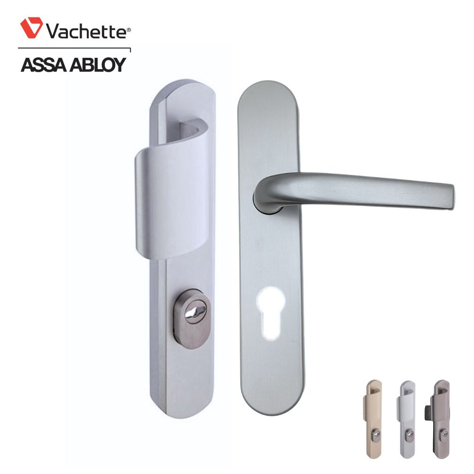 Poignée de porte blindée Vachette Secumax UP universelle version Palière