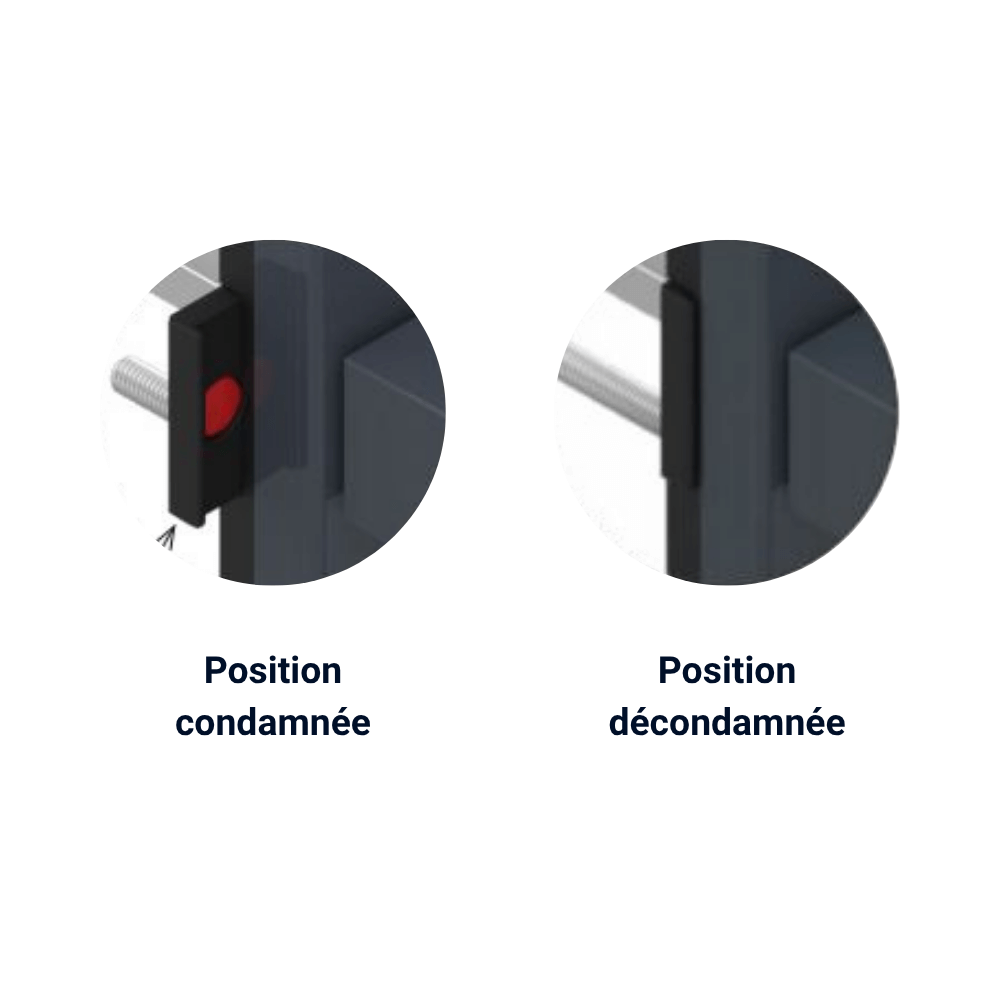 Poignee fenetre enfant bouton position
