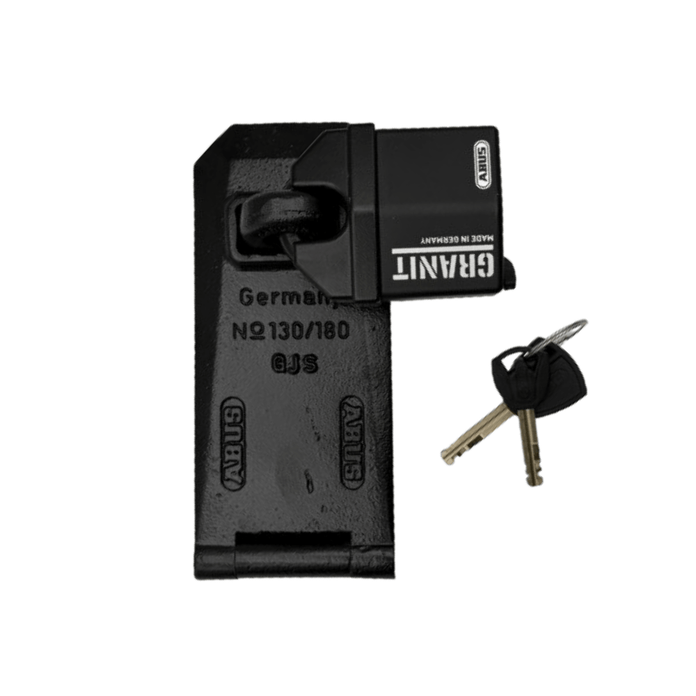 Porte-cadenas abus haute résistance avec cadenas abus granit