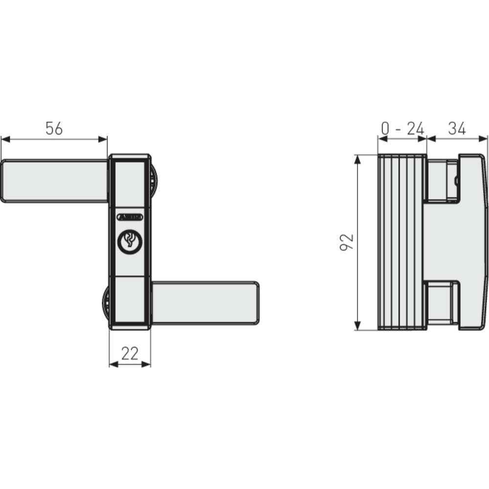 Protection de fenêtre abus 2530 dimensions