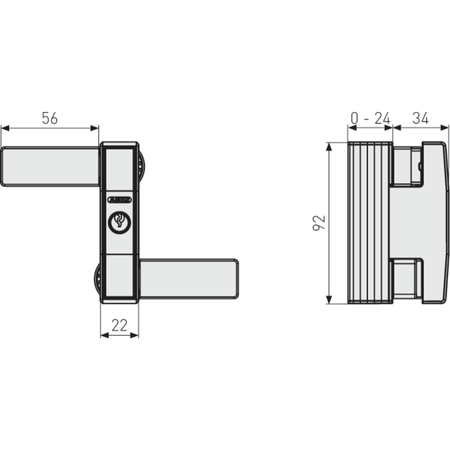 Protection de fenêtre abus 2530 dimensions