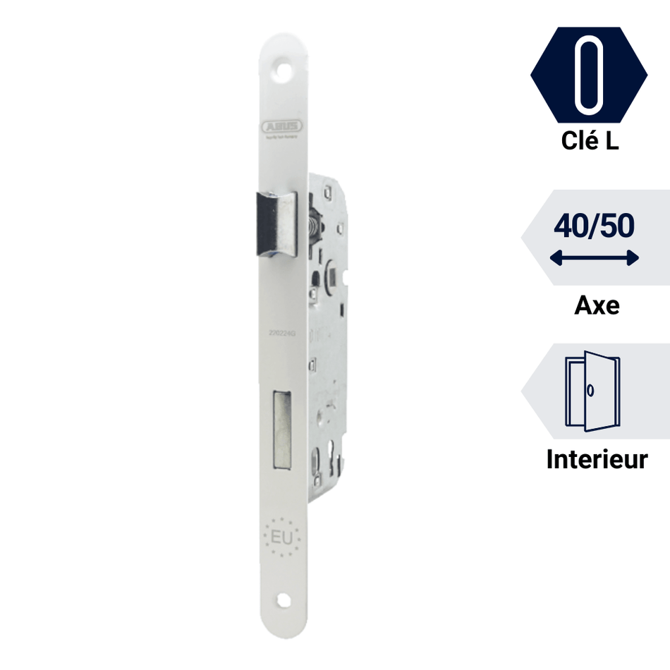 Serrure encastrable à trou de clé L ABUS SE – Axe 40/50