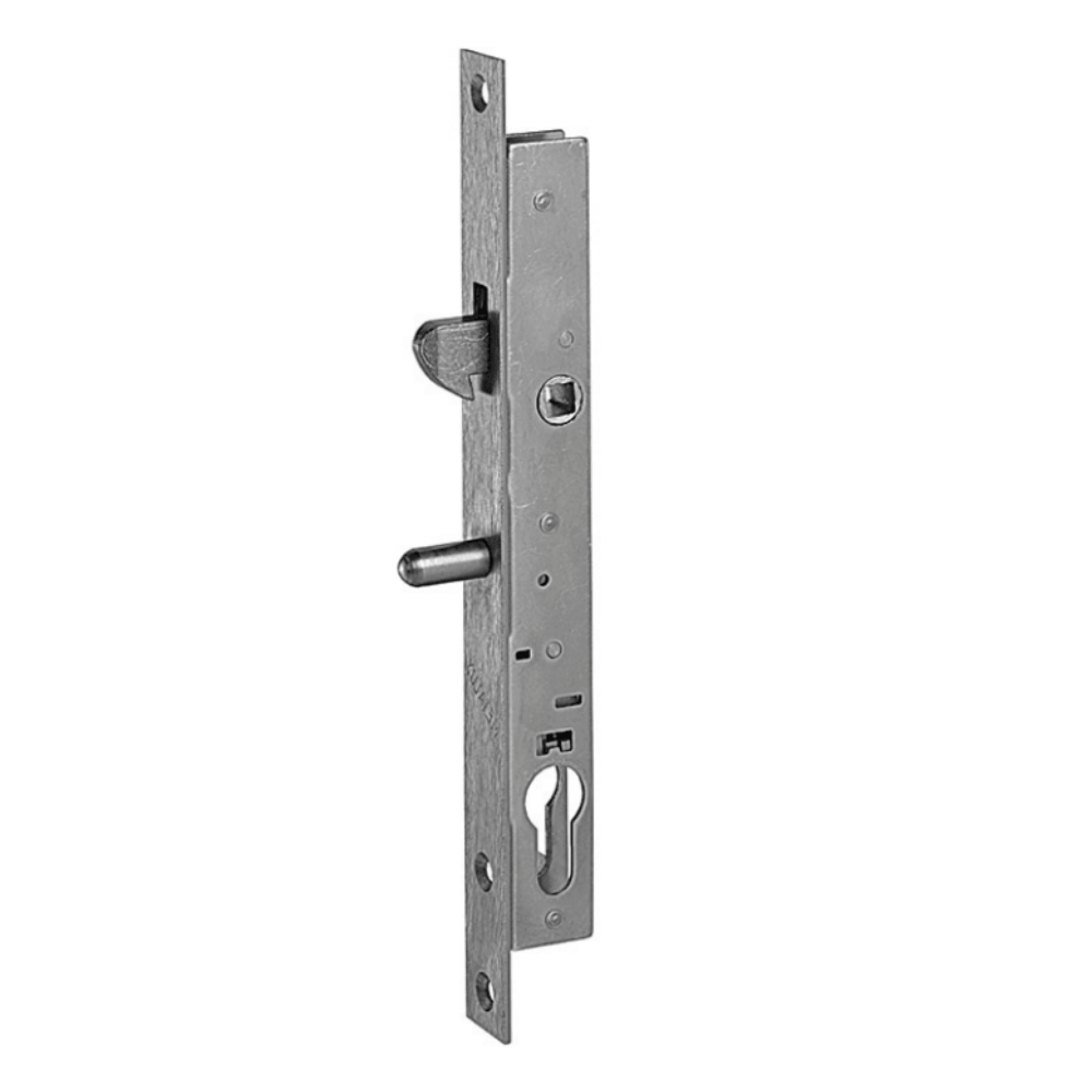 serrure encastrable a crochet abus se pm2. cylindre européen. Pour profil coulissant. POrte et portails.