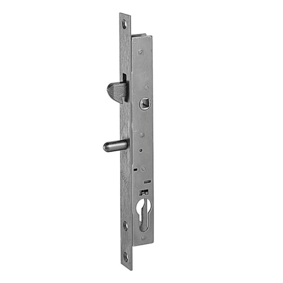 serrure encastrable a crochet abus se pm2. cylindre européen. Pour profil coulissant. POrte et portails.