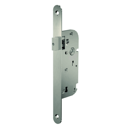 serrure magnetique pour chaambre sans verrouillaage. Axe 40. Gris inox. 