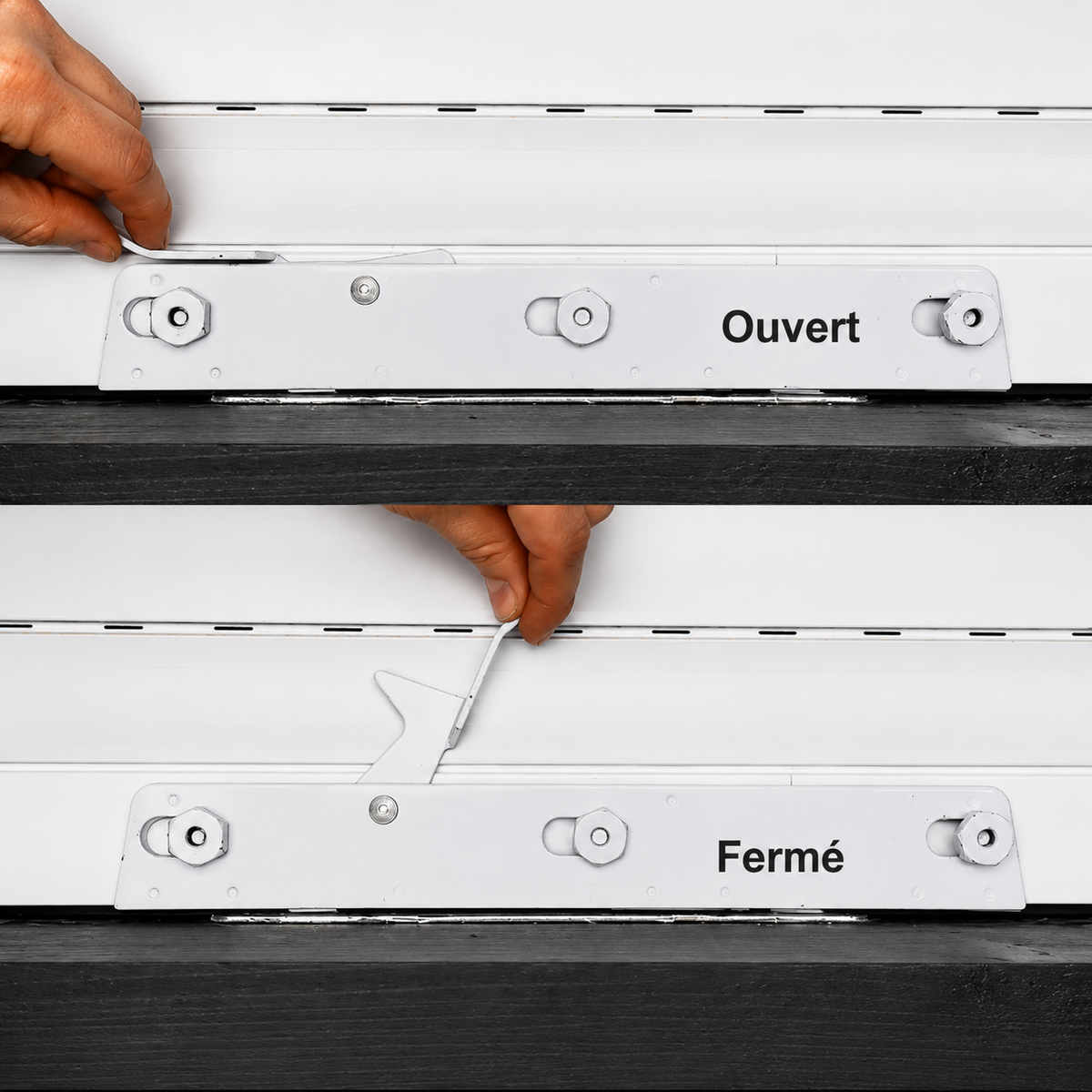 demonstration ouverture fermeture verrou anti pince afbat