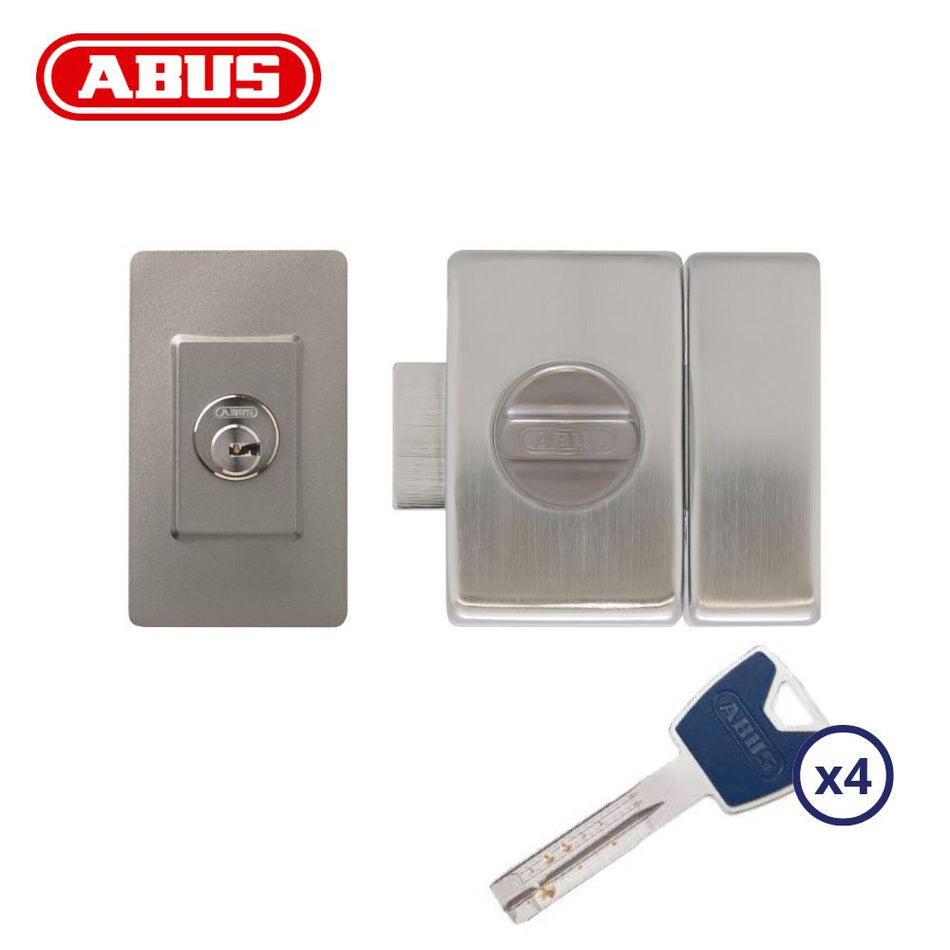 Verrou de porte a bouton VP12R Abus