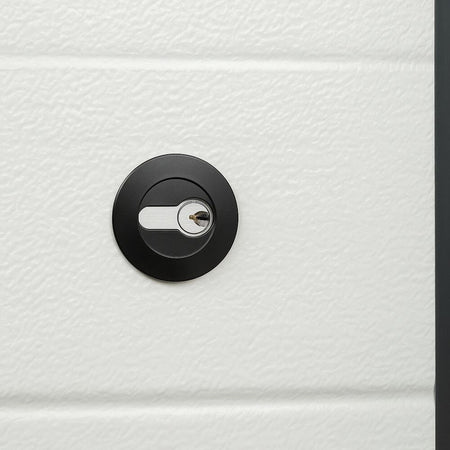 Verrou de porte de garage traversant à clé très haute sécurité FL serrure