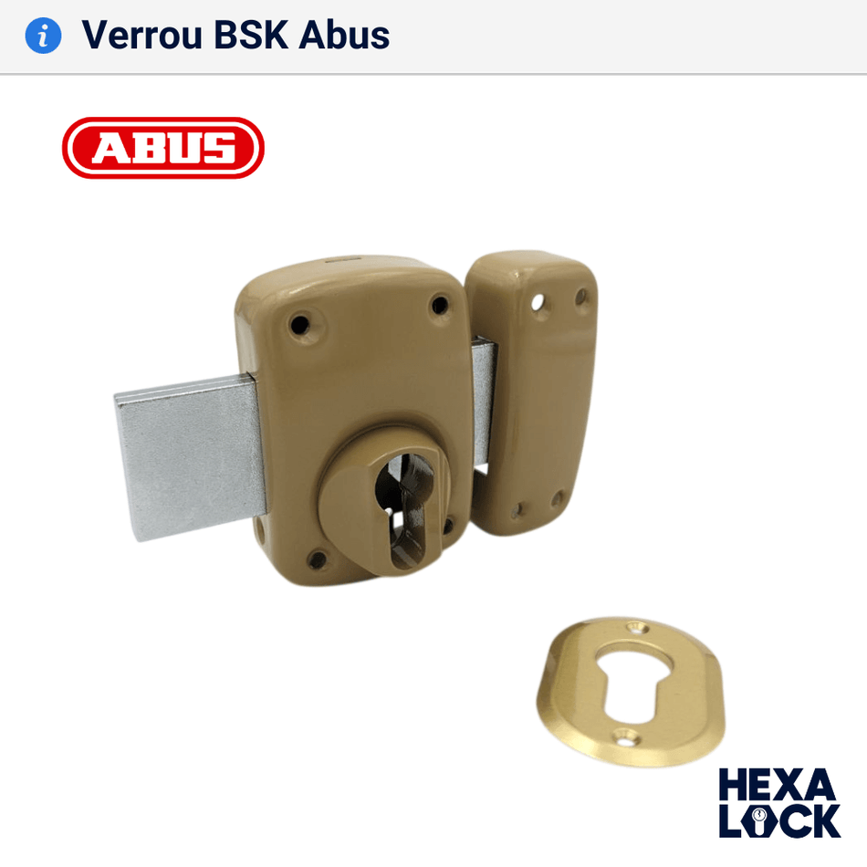 Verrou de porte vide BSK