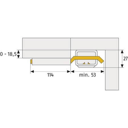 verrou fenêtre sans clé abus sw10 dimensions
