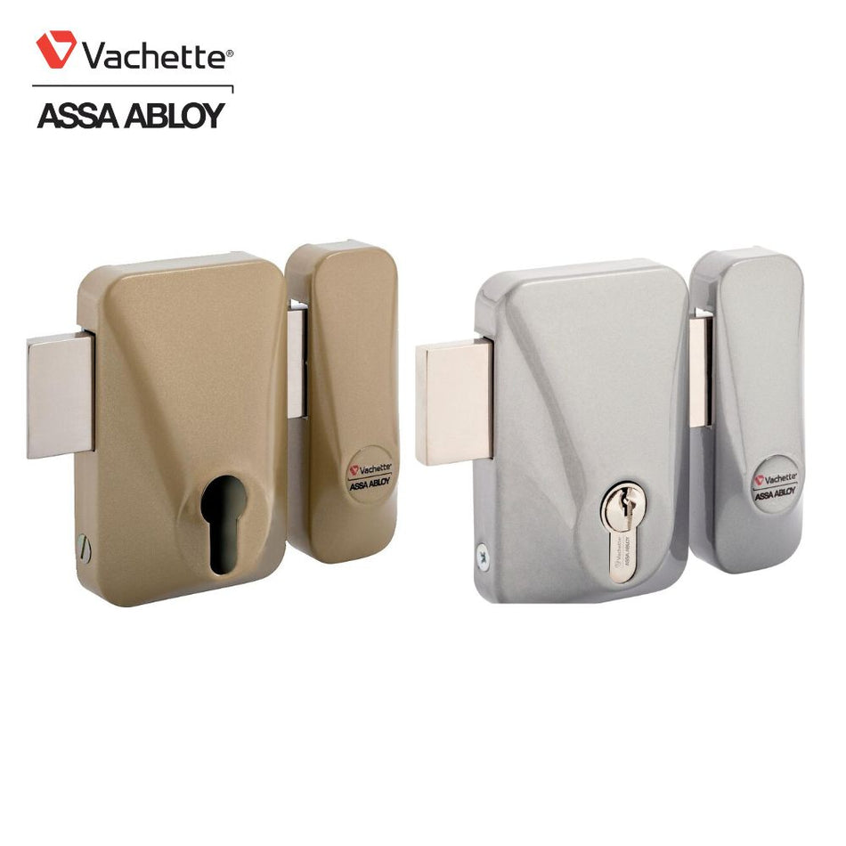 Verrou porte sans cylindre profil vachette