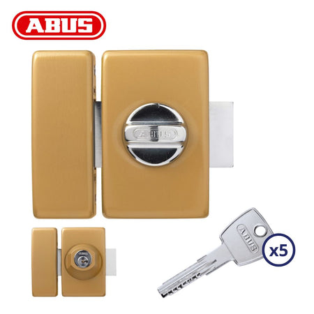 Verrou porte VEC S bouton Abus
